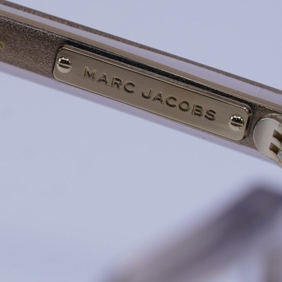 Marc Jacobs MJ 1077 010A 00 Eyeglasses Transparent Beige Geometric 51mm Frame - Picture 10 of 12
